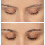 Before and after results within 3 months deliver longer, thicker lashes
